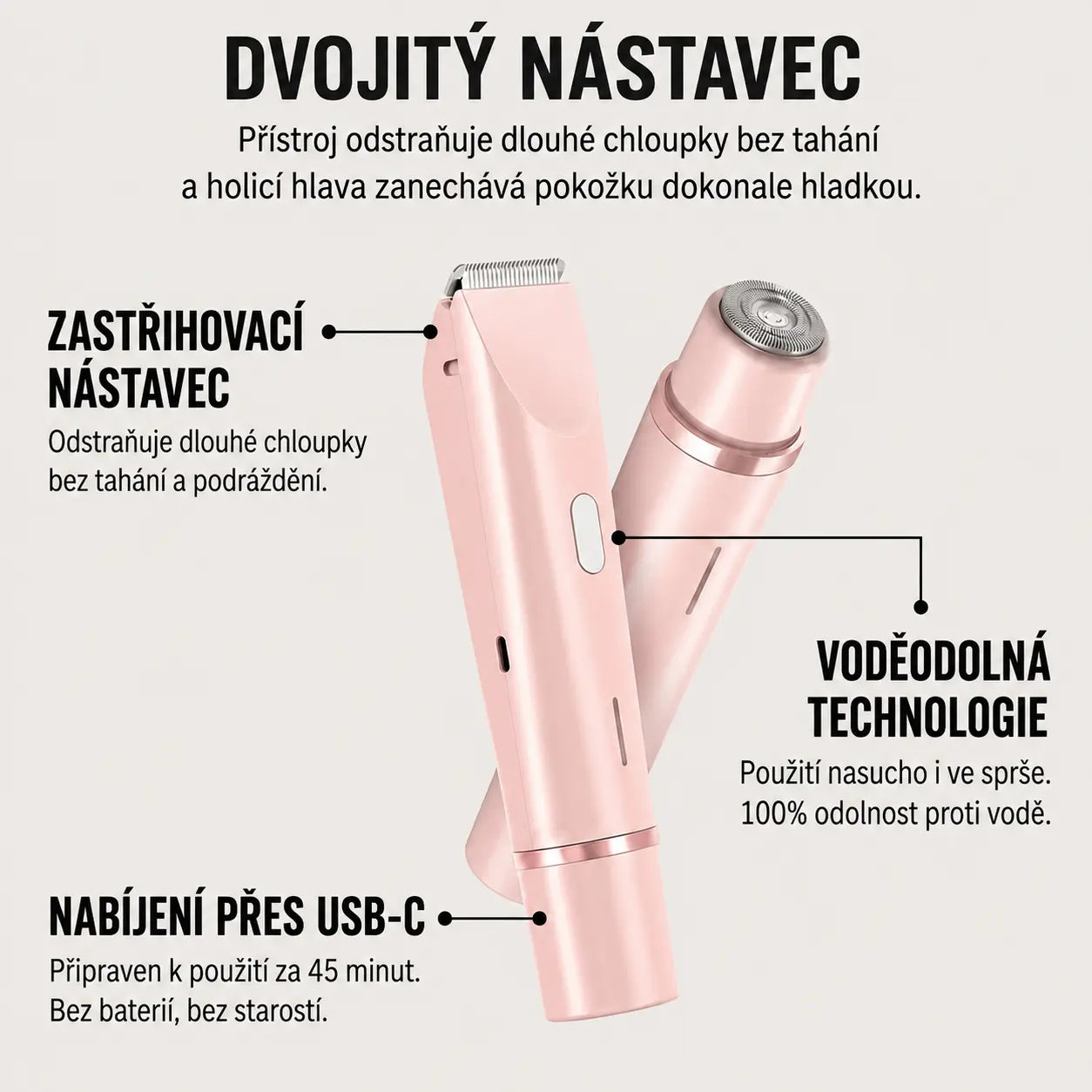 Holicí strojek Eloria